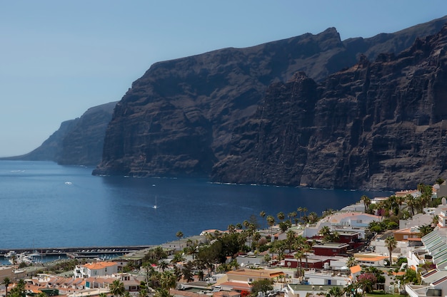 Cliff of the Giants in Santiago del Teide.