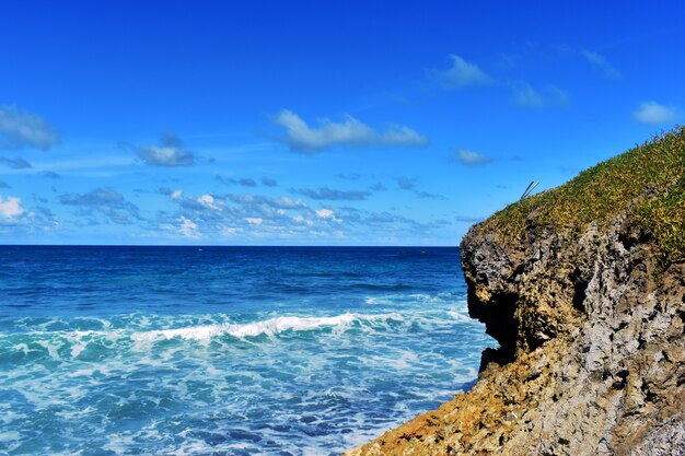 cliffs on the Atlantic coast