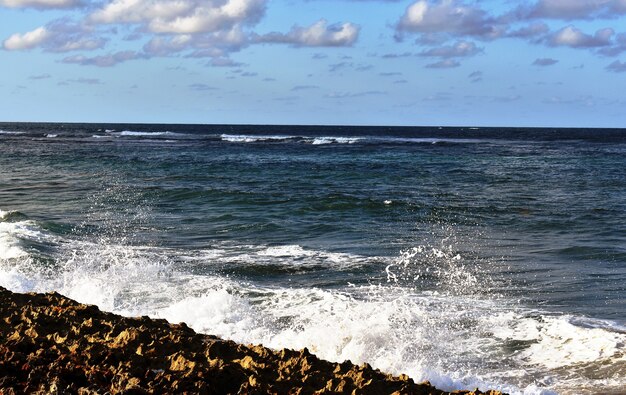 cliffs on the Atlantic coast