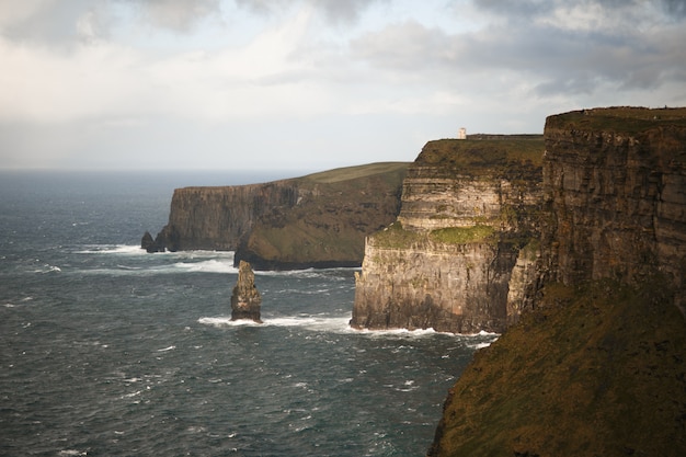 Cliffs of Moher met cloudscape