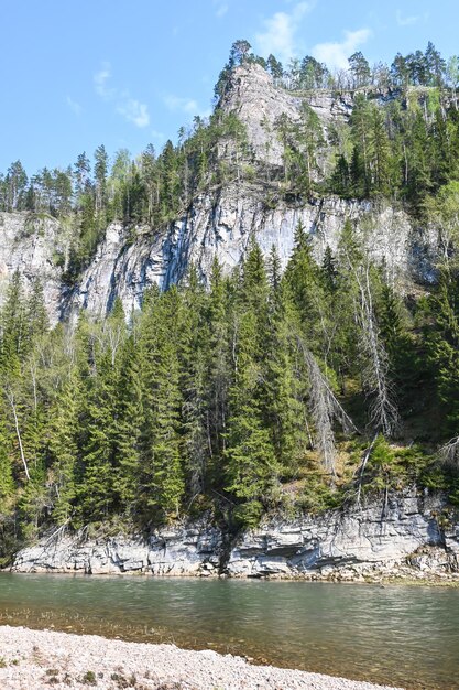 Cliffs on the Zilim River