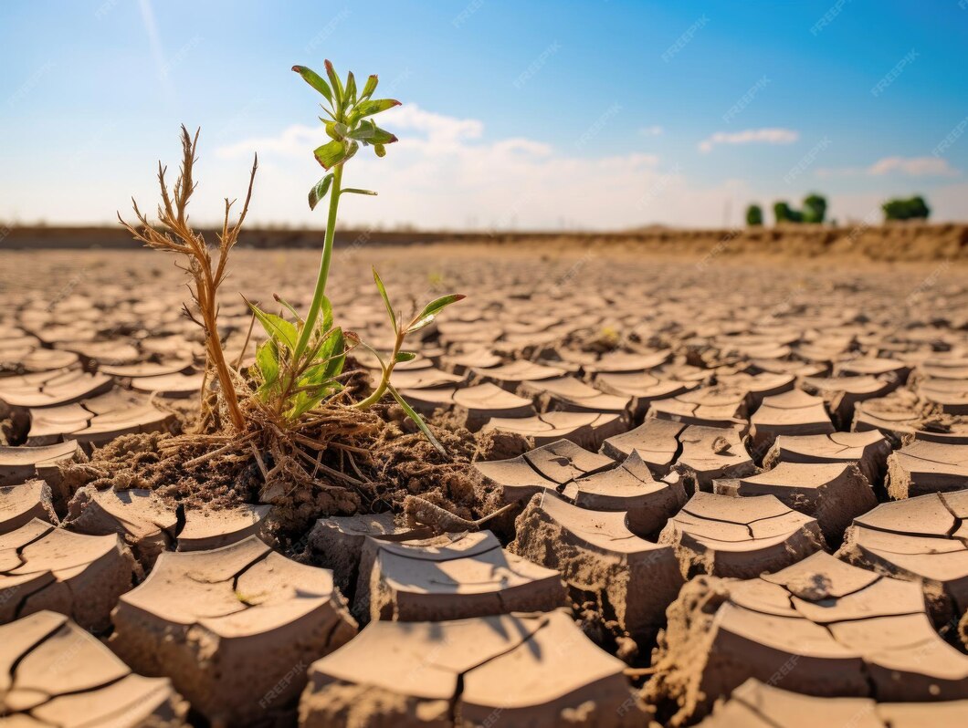 Premium AI Image | Climate change Climate Change Challenges A Resilient