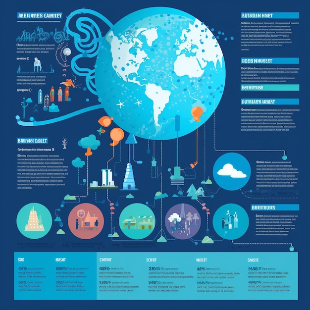 Climate change and CO2 pollution HD 8K wallpaper Stock Photographic Image