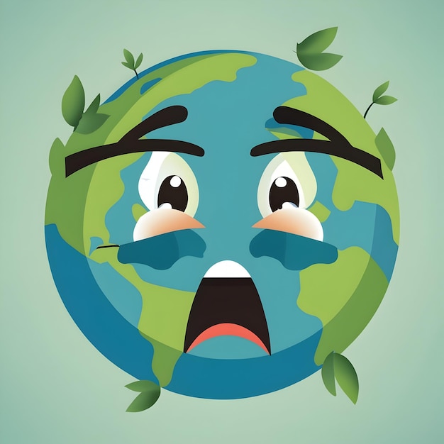 Climate Change on Earth Earth Weeping