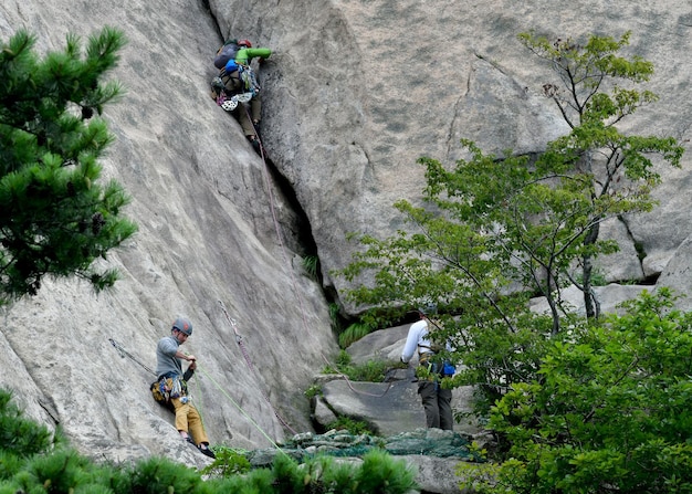 산을 오르다