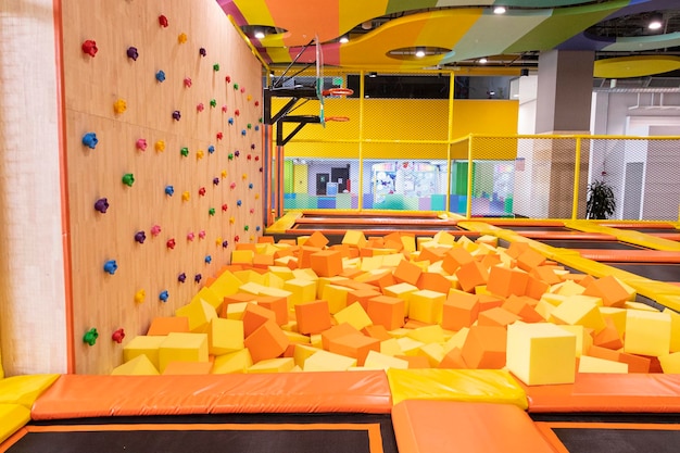 Photo climbing challenges and endless fun at the climbing wall