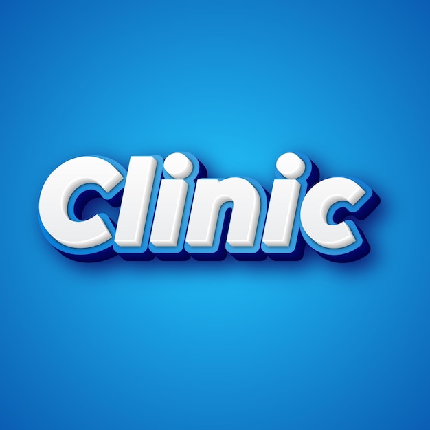 Clinic Text effect Gold JPG attractive background card photo