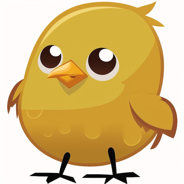 Clip art chick illustration