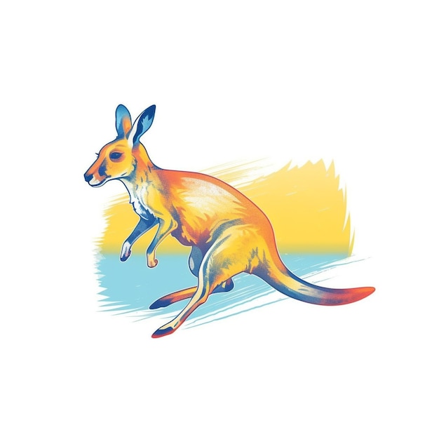 Clip art kangaroo