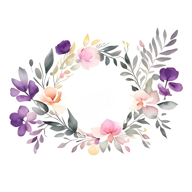 Clip Art Watercolor Flowers