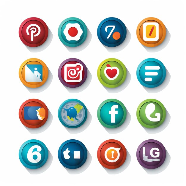 Photo clipart illustrations social media icon