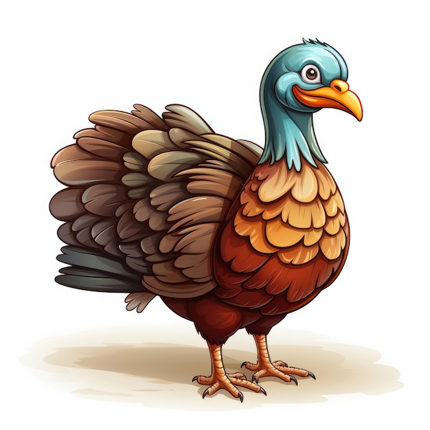 Clipart of Thanksgiving turkey