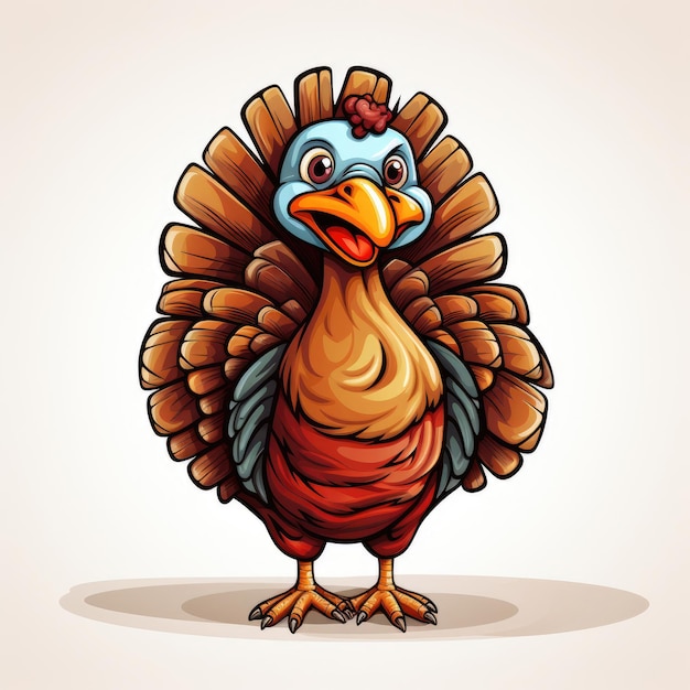 Clipart van Thanksgiving kalkoen