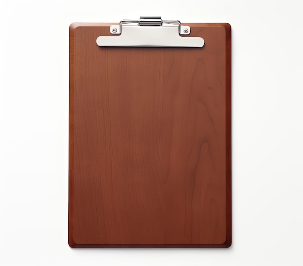 clipboard with a white background isolated