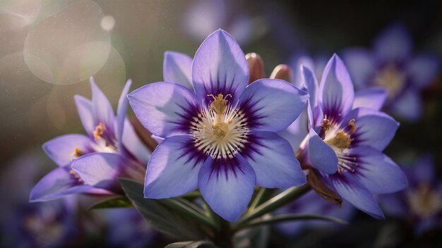 Photo clitoria ternatea or aparajita flower of indian subcontinent