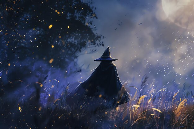 Photo cloak witch fantasy