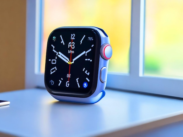 사진 apple watch 4k를 위한 의 시계 (clock in room for apple watch 4k image download)