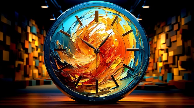 Photo the clock may tick but it's creativity that determines how we spend our time and forge our future