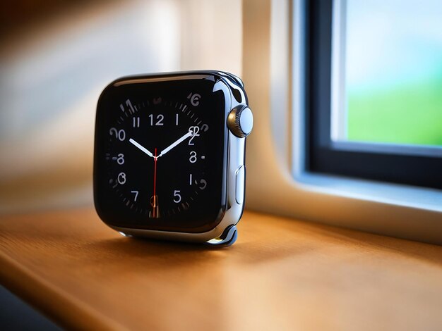 Apple Watch 4K를 위한 의 시계 (Clock in Room for Apple Watch 4k Image Download)