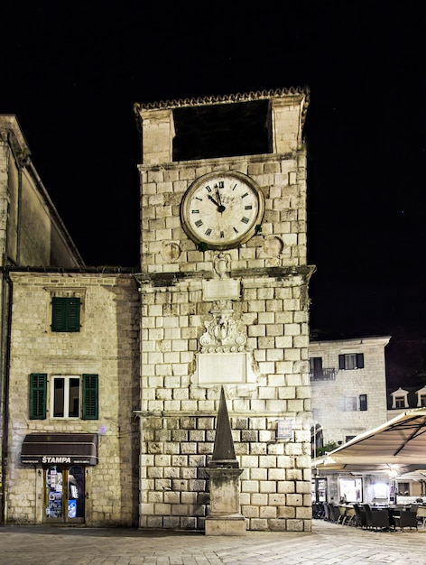 Clock tower, kotor