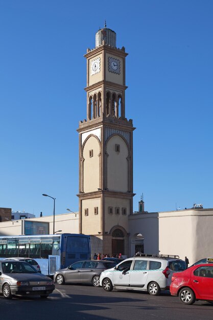 Clock Tower of the old Medina of Casablanca