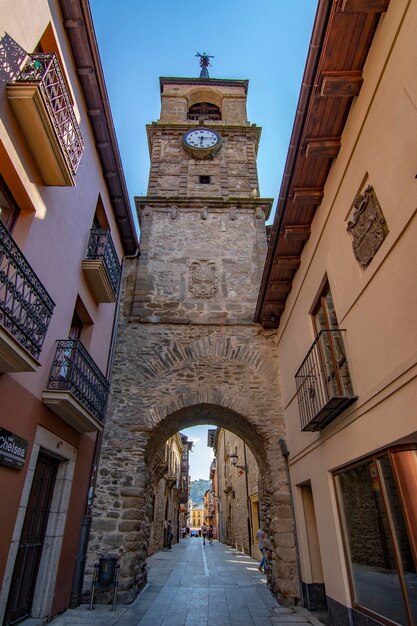 Clock Tower in Ponferrada