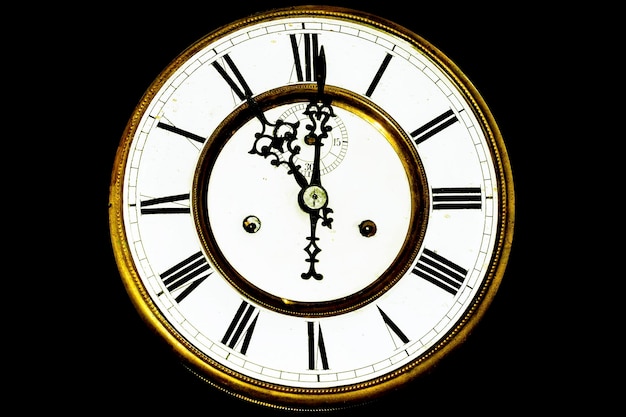 Clock with Roman numerals