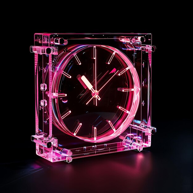 a clock with the time as 12 05