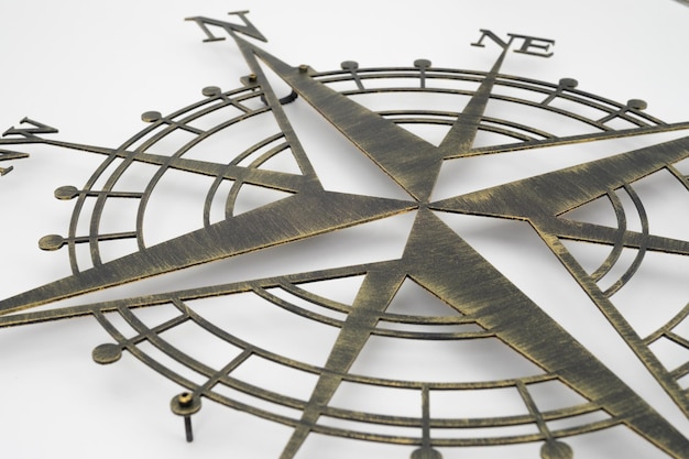 a clock with the word  l  on it