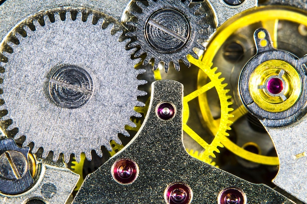 The clockwork old mechanical  high resolution