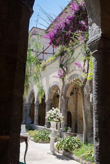 Cloister of San Francesco The courtyard of the old Catholic monastery