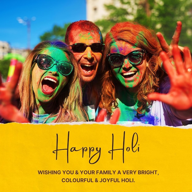 friendship on holi