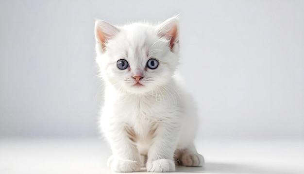 Close up of an adorable cat looking at the camera