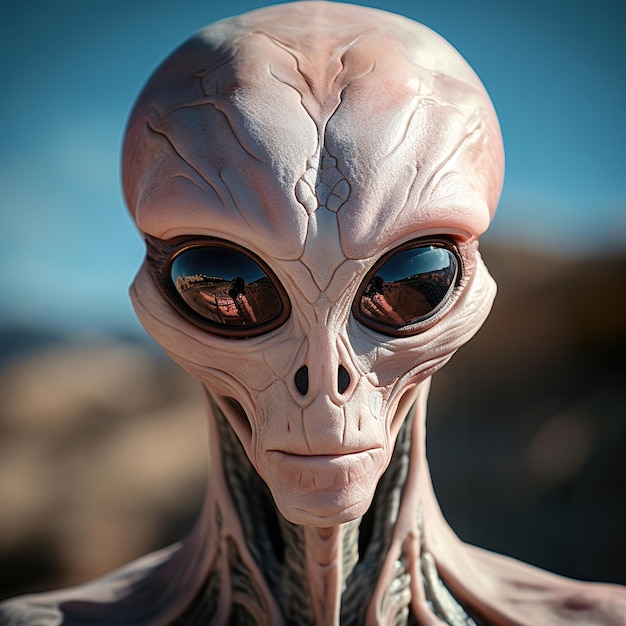 Close up Alien