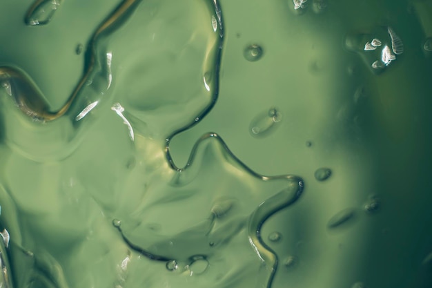 close up aloe gel texture, gel texture