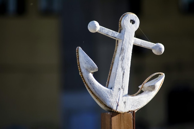Photo close-up of anchor