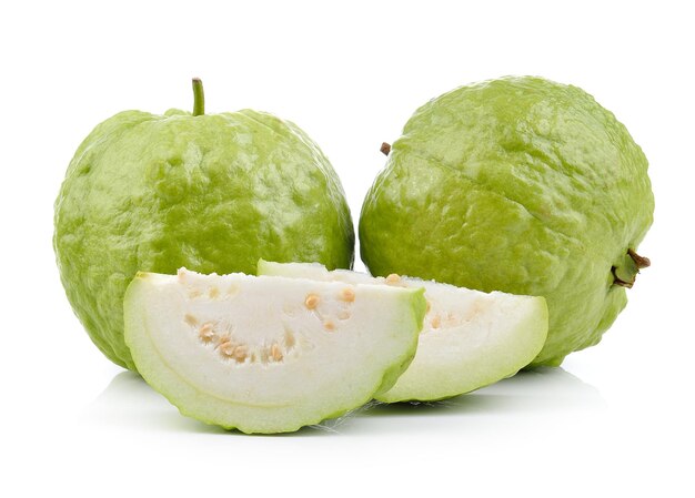 Close-up of apple against white background