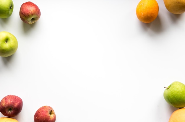 Close-up of apples on table