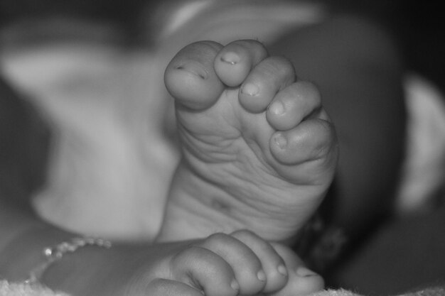 Photo close-up of baby