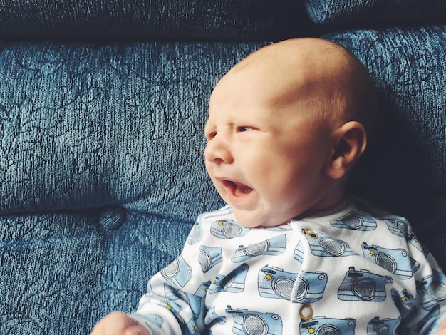 close-up of baby
