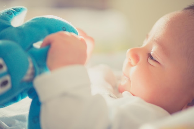 Foto prossimo piano del bambino