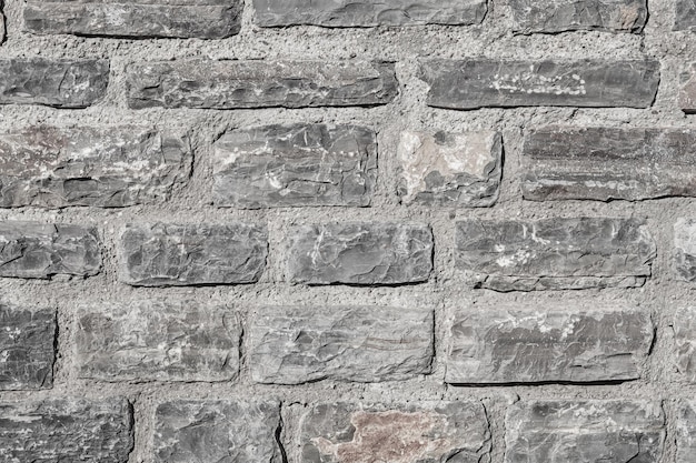 A close up background of grey natural stone wall