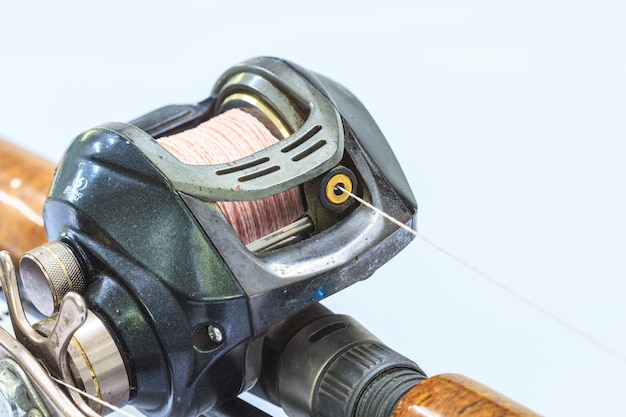 Close up Baitcasting reel