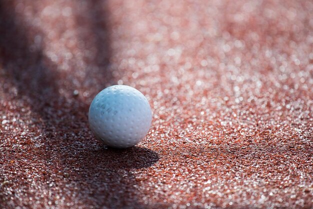 Photo close-up of ball on table