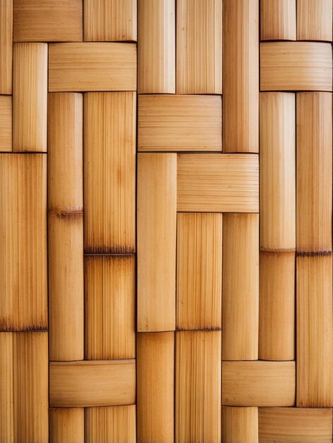 Close up bamboo wood pattern