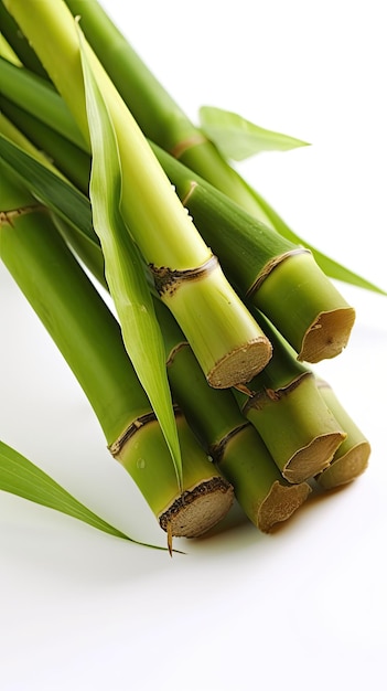 a close up of bamboo