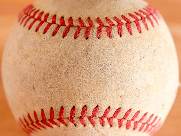 Photo close-up of baseball