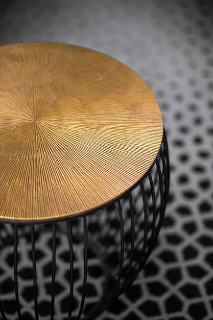 close up of a basket on a wooden table