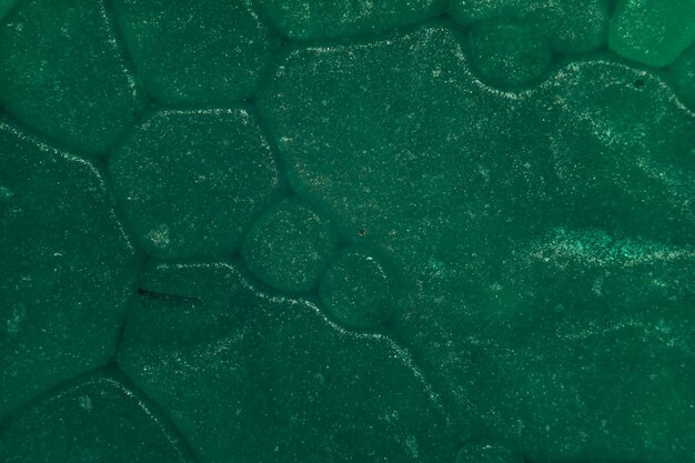 Photo close up beautiful abstraction phantom green color light water background pattern for design macro