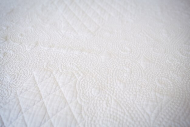 Close-up of bed sheet background